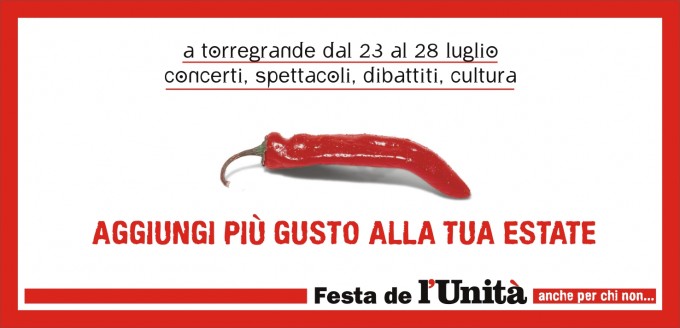 Festa dell'Unità - poster 6x3