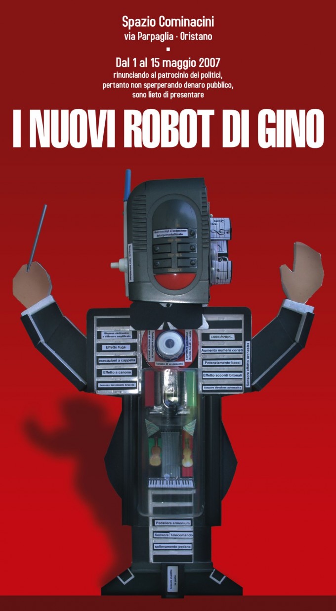 Locandina Gino Robot - 2007